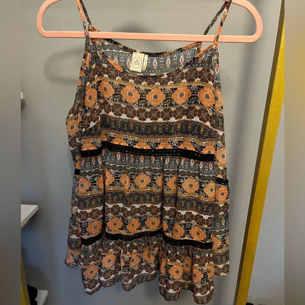 Cut out shoulder top